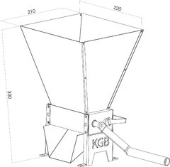 Molino a Rodillo Manual Tolva de 3kg - comprar online