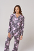 Pijama camisero estampado. Art 42401/2