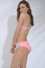 Malla Bikini. Con Tiras Cruzadas En La Espalda y Al costado de La Bombacha Culotte. Color Rosa Pastel. Art PR50153 - comprar online