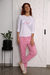 Pijama Love Rosa- 22781/2 - comprar online