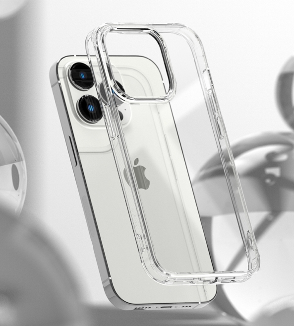 Funda Ringke iPhone 13 Pro Fusion Clear Anti Impacto