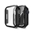 Funda 360 con Templado Negra para Apple Watch Serie 7 / 8 / 9