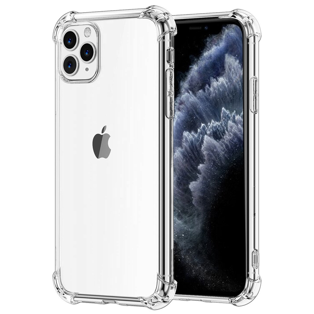 GENERICO Carcasa Para iPhone 13 Pro Transparente Reforzada Antigolpes