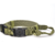 Collar Táctico S para Perro con porta Airtag Verde Militar