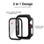 Funda 360 con Templado Negra para Apple Watch Serie 7 / 8 / 9 - 5LD