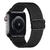 Malla Nylon Loop Ajustable Negra para Apple Watch