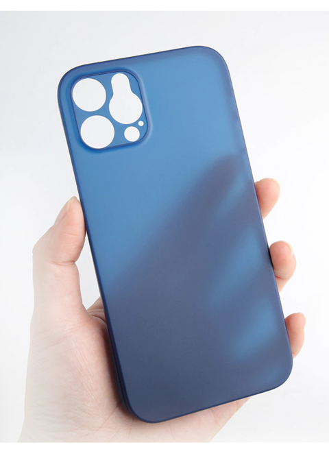 Funda Mate Ultra Fina Azul para iPhone 11 Pro
