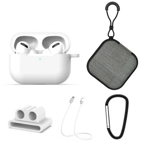 Kit 5 En 1 Para Airpods 3 Blanco