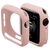 Bumper de Silicona Rosa para Apple Watch 42mm y 38mm
