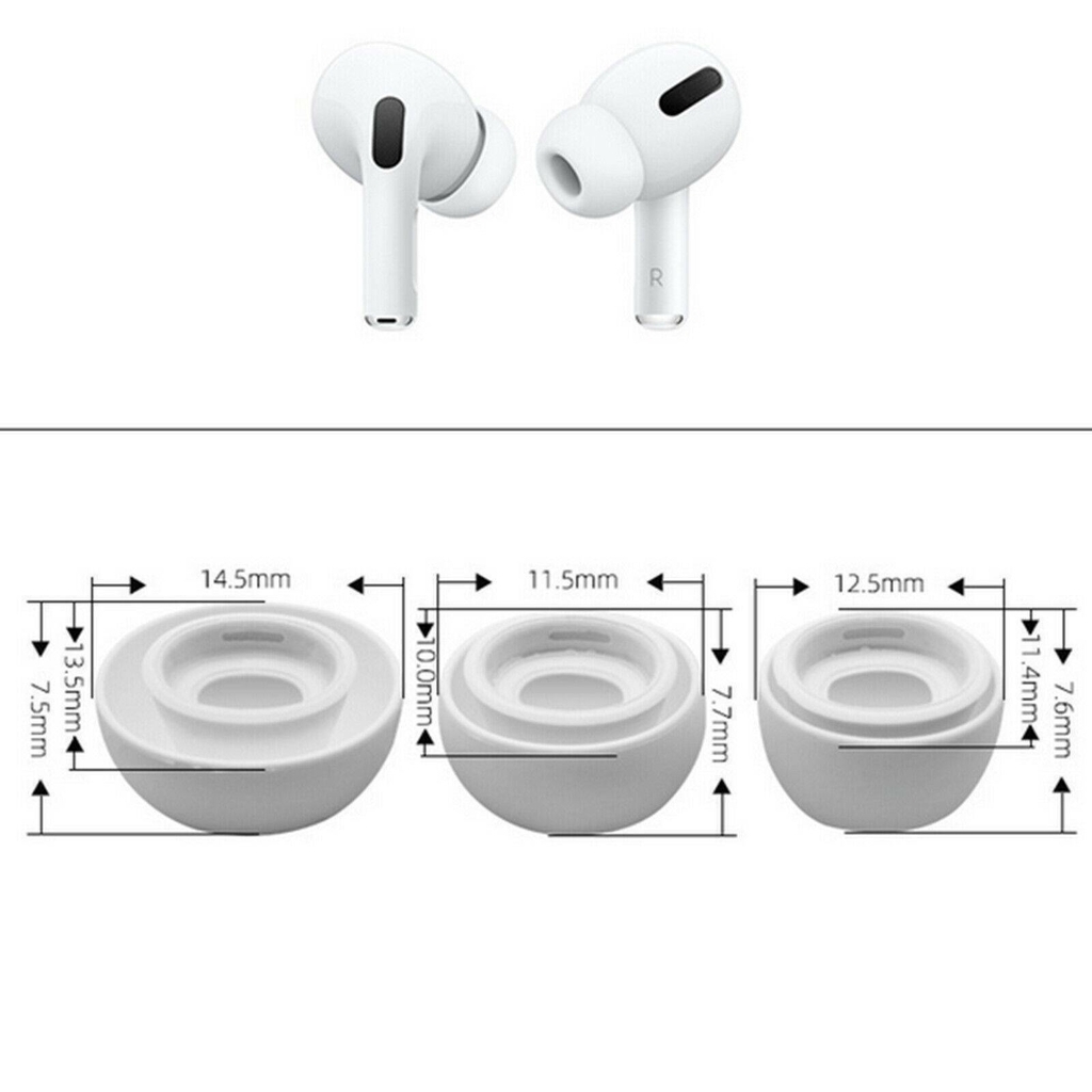 Almohadillas Repuesto compatible con AirPods Pro - 5LD