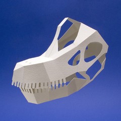 Brachiosaurus de papel para armar