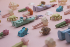 MINI FANTASÍAS - set de miniaturas de papel armadas - tienda online