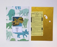 Triceratops de papel para armar