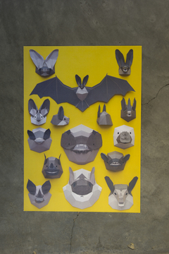 Poster Murciélagos de papel - comprar online