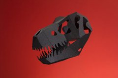 Tyrannosaurus rex de papel para armar en internet