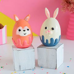 Set Huevo conejo y zorrito parpen - comprar online