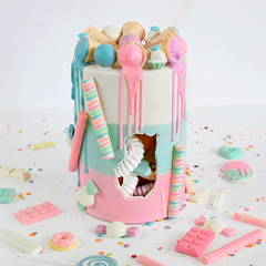 Molde Cake sorpresa chica Parpen torta piñata - comprar online