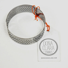 Cintura micro perforada Doña Clara de 10cm de diámetro - comprar online