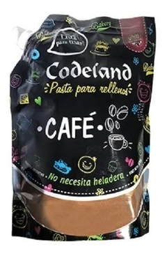 Pasta de rellenco Codeland sabor cafe