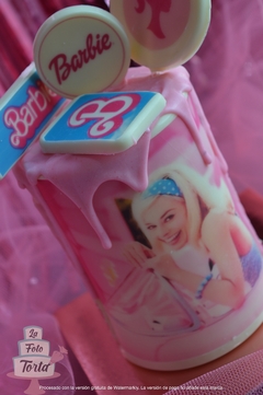 Transfer para torta piñata chica Barbie - comprar online