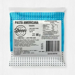Pasta Americana Decor Celeste x 500gr.
