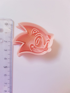 Cortante con sello mini Sonic (4 cm)
