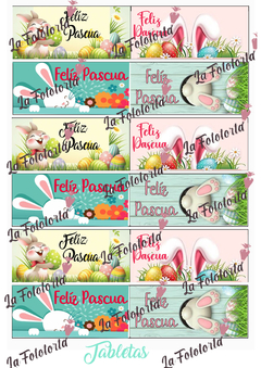 Transfer tabletas de pascua