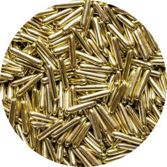 Metallic Rods Barritas metálicas comestibles doradas