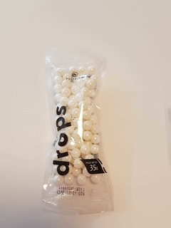 Drop Maxi perlas pastelar color blancas x 35 gs