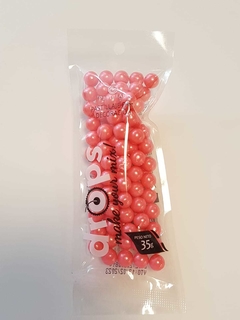 Drop Maxi perlas pastelar color rosa fuerta x 35 gs