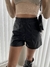 SHORT SIMIL CUERO NEGRO - comprar online