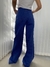 PANTALON WIDE LEG AZUL - tienda online