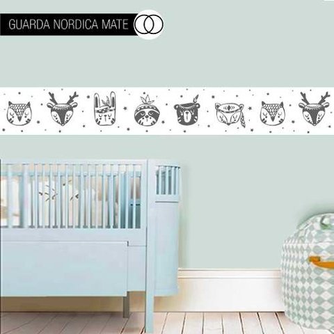 Infantil Bebe Guardas Nordicas 120x20 Cm