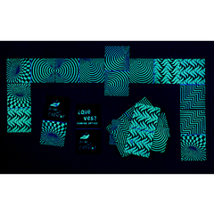 DOMINO OPTICO Domino fluorescente de ilusiones Opticas en internet