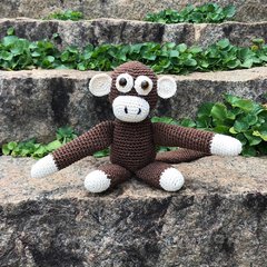 Amigurumi Macaco na internet