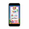 Convite Digital - Super Mario Princesa Peach - comprar online