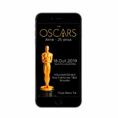 Convite Digital - Oscar - comprar online