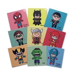 Imãs Infantis - Conjunto 9 Super Heróis - comprar online