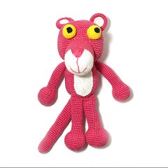 Amigurumi Pantera Cor de Rosa - clasydesign