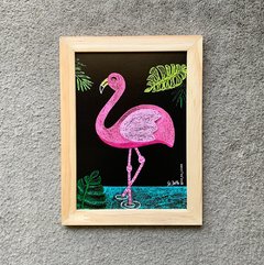 Quadro Pinus A5 - Flamingo