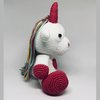 Amigurumi Unicórnio - clasydesign