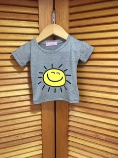 camiseta baby com silk solzinho - comprar online