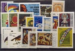 AÑO COMPLETO DE 1973 (19 SELLOS)