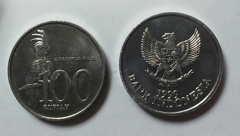 INDONESIA 1999 100 RUPIAS