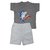 Conjunto Roupa Infantil Camisa Regata Baby Shark on internet