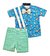 Conjunto Roupa Social Infantil Aniversario Marinheiro