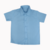 camisa social azul infantil 