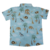 costas camisa social infantil safari azul 