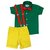 roupa infantil masculino conjunto bebe menino com camisa verde 1 ano