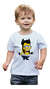 Camiseta Personalisada Infantil Menino Minions Wolverine